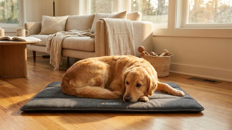 Golden Retriever resting